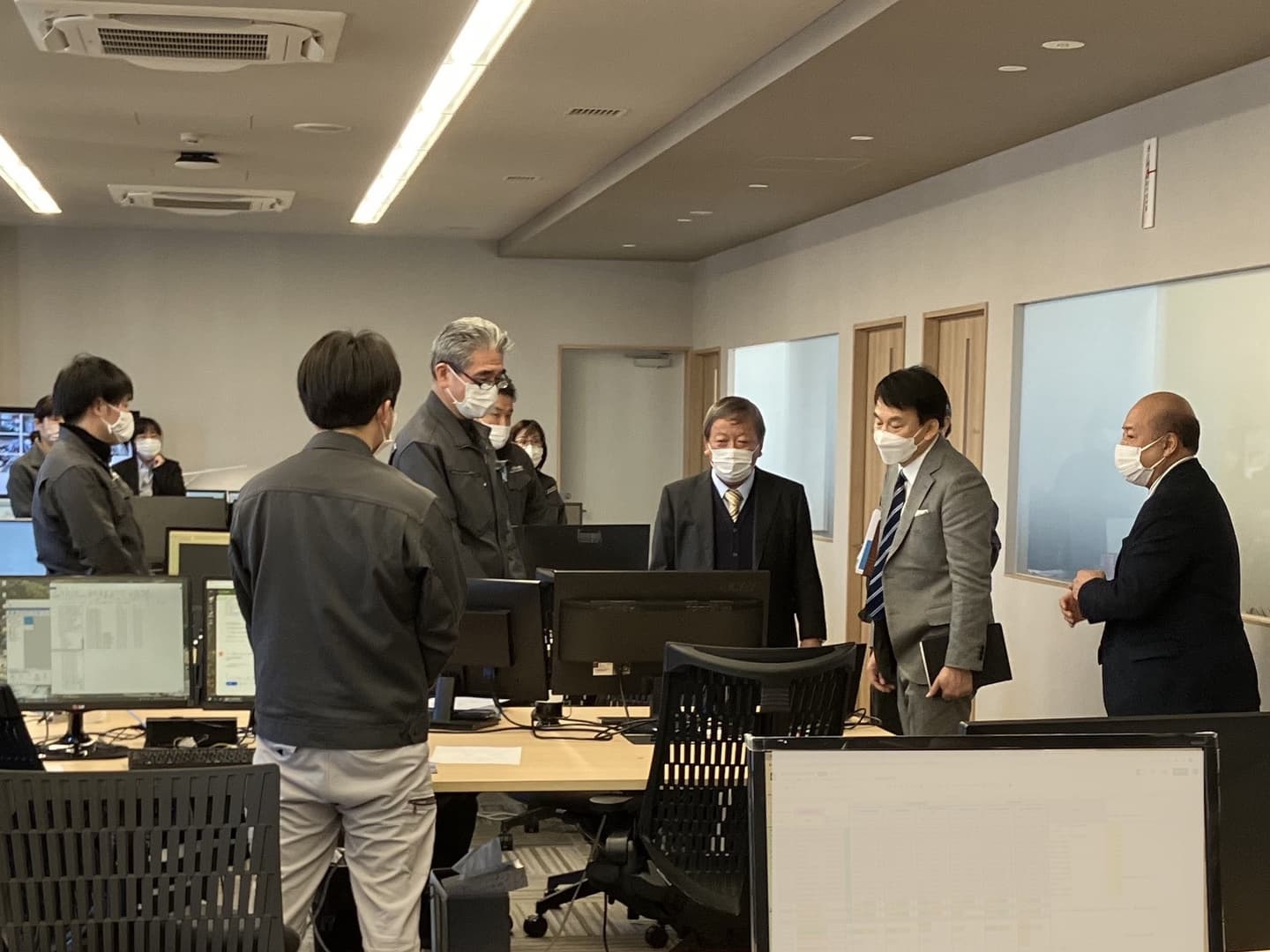 市長来社3